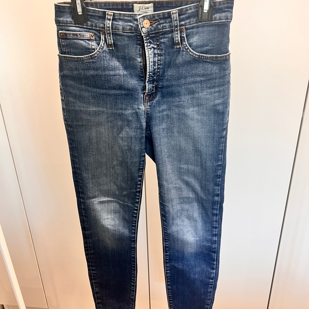 J. Crew Curvy Toothpick Denim Jeans